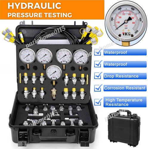 Hydraulic pressure test - test, 5