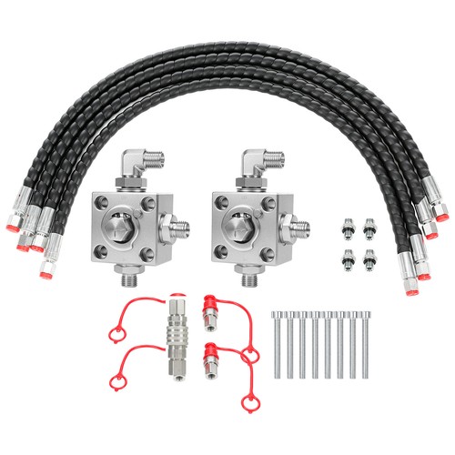 2pcs way hydraulic diverter - way,