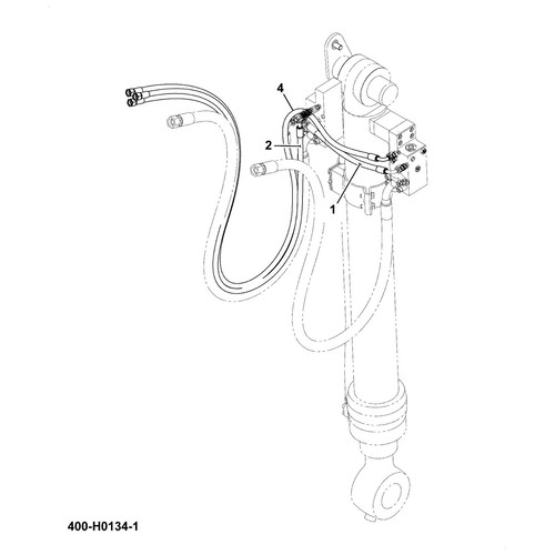 Genuine jcb 400 h1485 - genuine,
