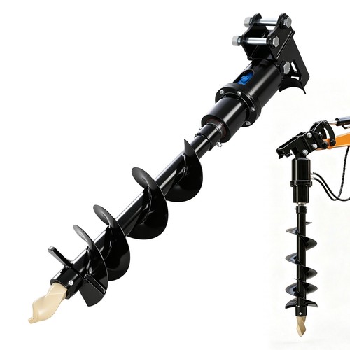 Hydraulic earth drill auger - drill,