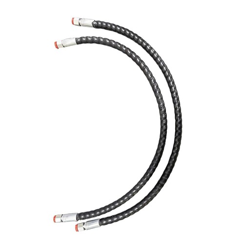 Excavator diverter valve hoses - excavator,